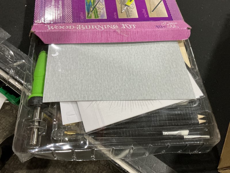 Condition photo showing As Is for Craft Culture Beginners Wood Burning Kit for Kids and Teenage Boys & Girls Cool Gifts for Boy or Girl Craft Projects Gift Idea for Older Children Teen Woodburning DIY Hobby Kits Art Crafts Activities