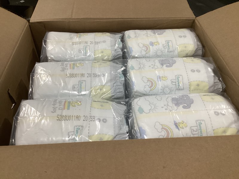 Condition photo showing Good Condition for pampers swaddlers diapers size 2  186 count (select for more options)