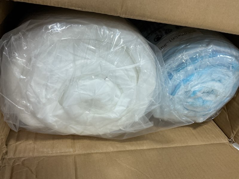 Condition photo showing New/Like New for OhGeni Cooling 4 lnch King Size Dual Layer Mattress Topper, 2 Inch Gel Memory Foam, 2 Inch Soft Breathable Pillow Top Pad, Bedroom Mattresses Cover, Extra Comfortable Sleep and Back Pain Relief King 2'' Foam+2'' Pad (Cloud Like Comfort)