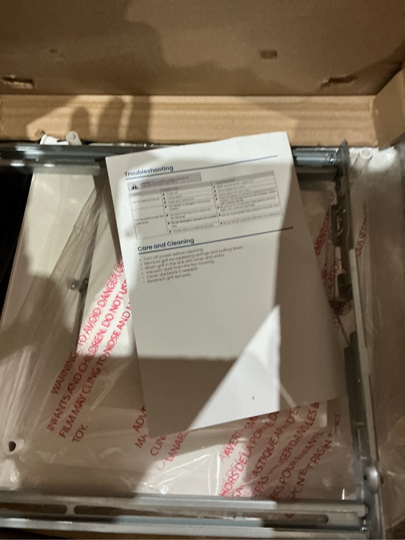 Condition photo showing New/Like New for bathroom exhaust fan with light – 1000 lumens, dimmable led, 5 cct (2700k–5000k), ultra-quiet 1.2 sones, 100 cfm ceiling vent fan, ventilation & light combo for bathroom up to 100 sq ft (white)