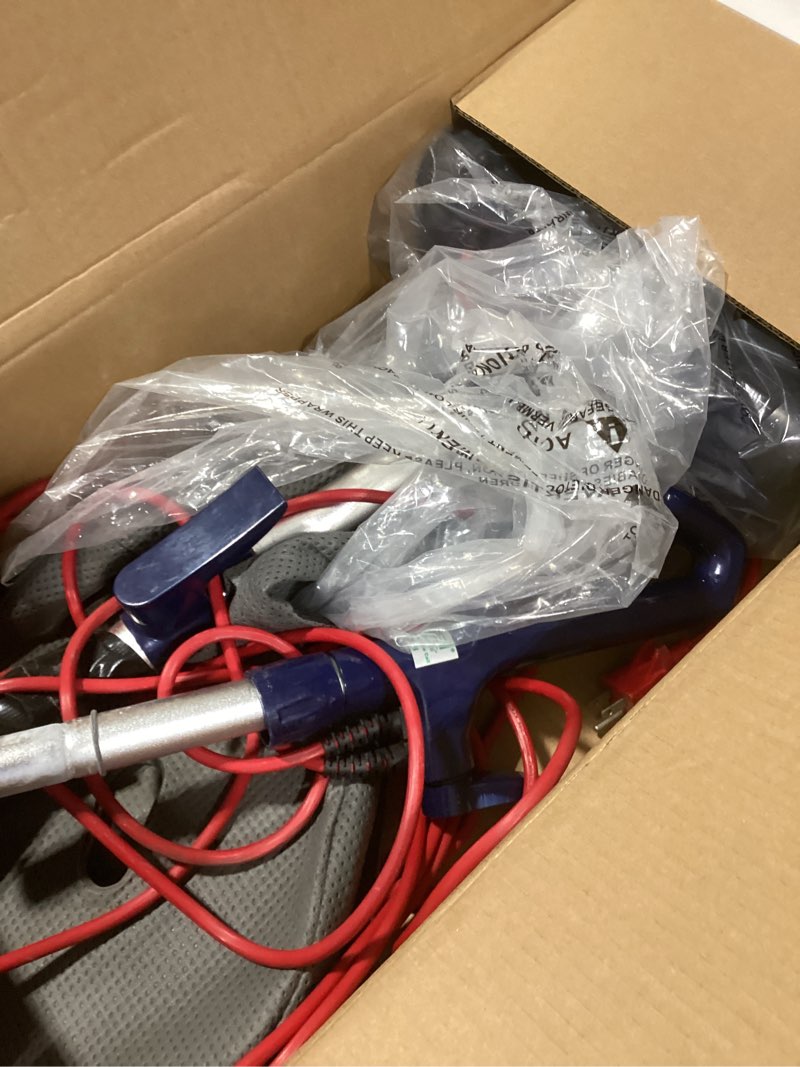 Condition photo showing As Is for Bissell BigGreen Commercial Lightweight (8lb), Upright Vacuum Cleaner, BGU7100, Blue