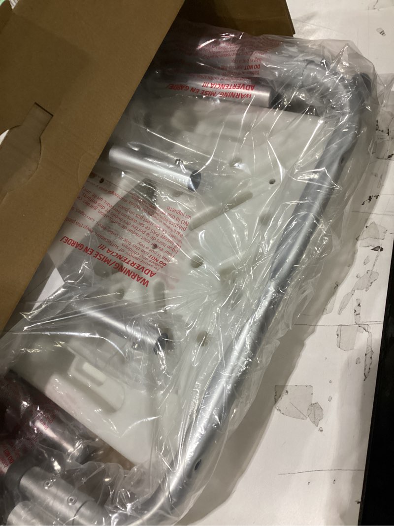 Condition photo showing New/Like New for Medline Shower Chair for Elderly, Seniors, Adults & Disabled - Heavy Duty Shower Seat with Padded Arms and Back for Inside Shower, Adjustable Height Bath Stool for Bathtub, 350 lb, Slip Resistant White