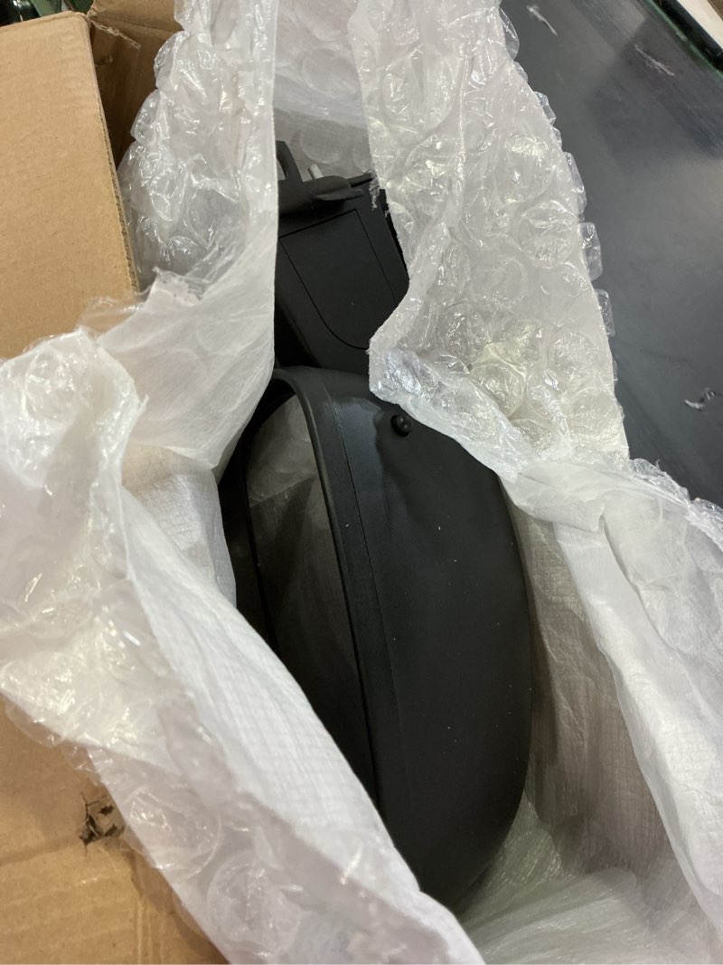 Condition photo showing Good Condition for left driver side mirror compatible with 2014-2026 ram promaster 1500/2500/3500 with temperature sensor turn signal light manual folding without power glass replace#ch1320417 5ve99jxwab(2+2pins) l 2+2pins
