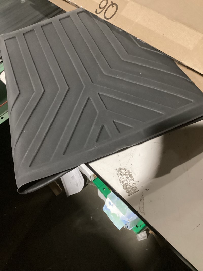 Condition photo showing Good Condition for powerty trunk mat for 2022-2024 2025 2026 jeep grand cherokee accessories cargo mats tpe all weather cargo liner heavy-duty trunk liners(not for grand cherokee l) for?jeep grand cherokee?22-26?cargo mat