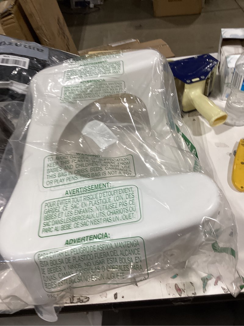 Condition photo showing Good Condition for squatty potty simple curve bathroom toilet stool 7" white