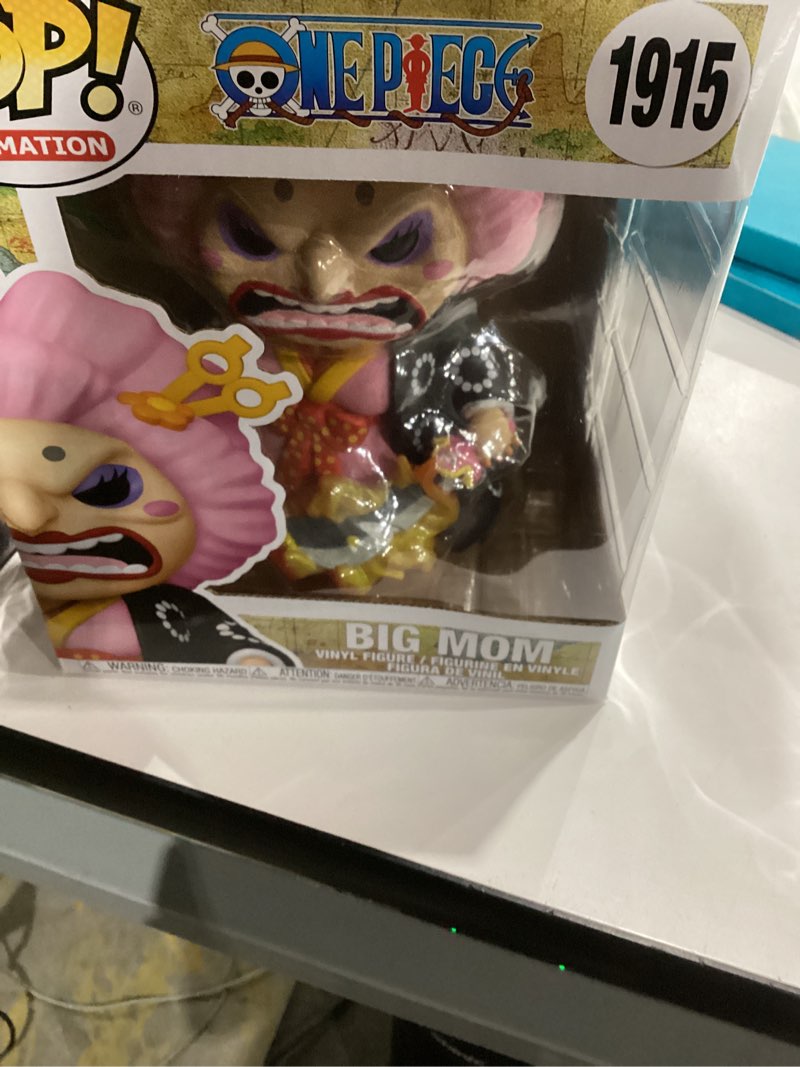 Condition photo showing New/Like New for Funko Pop Super: One Piece - Big Mom - (Kimono) - 1/6 Odds for Rare Chase Variant - Collectable Vinyl Figure - Gift Idea - Official Merchandise - Toys for Kids & Adults - Anime Fans