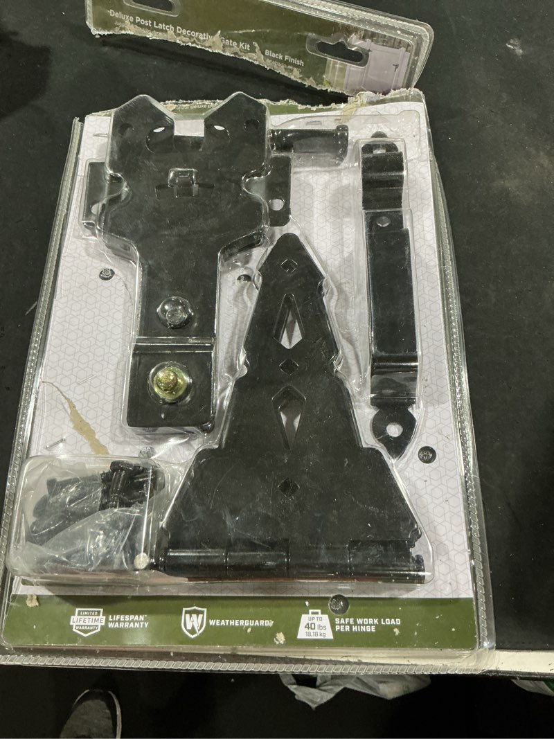 Condition photo showing Good Condition for national hardware 8-in black gate hardware kit
