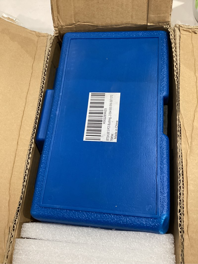 Condition photo showing Good Condition for 5 PCS Bushing Remover/Installer Kit, Rear Ball Joint and Bushing Tool, Compatible with BMW E38 E39 E52 E53 E60 E61 E63 E64 E65 E66 E67 E70