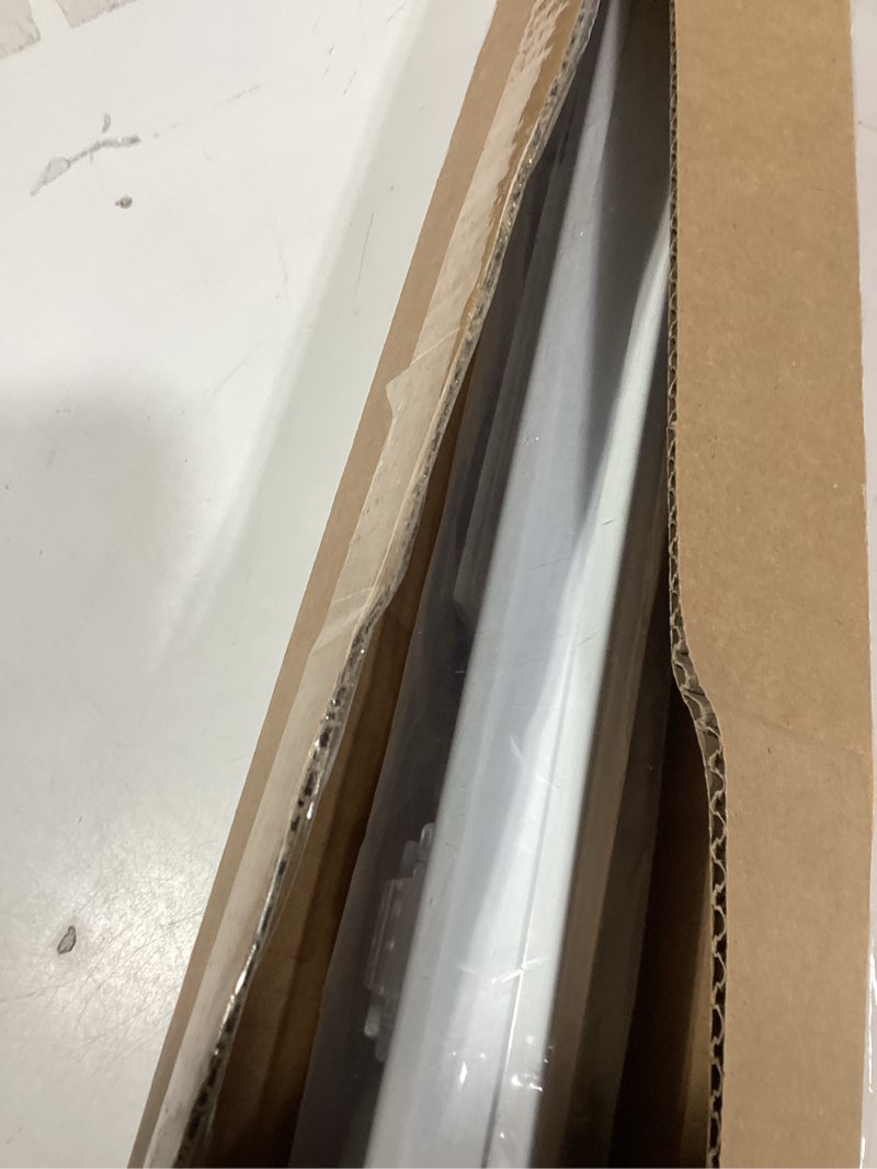 Condition photo showing New/Like New for lazblinds no tools no drill cordless cellular shades, light filtering honeycomb shades for home, thermal insulation blinds for windows, 28" w x 64" h, white light filtering-white 28" w x 64" h
