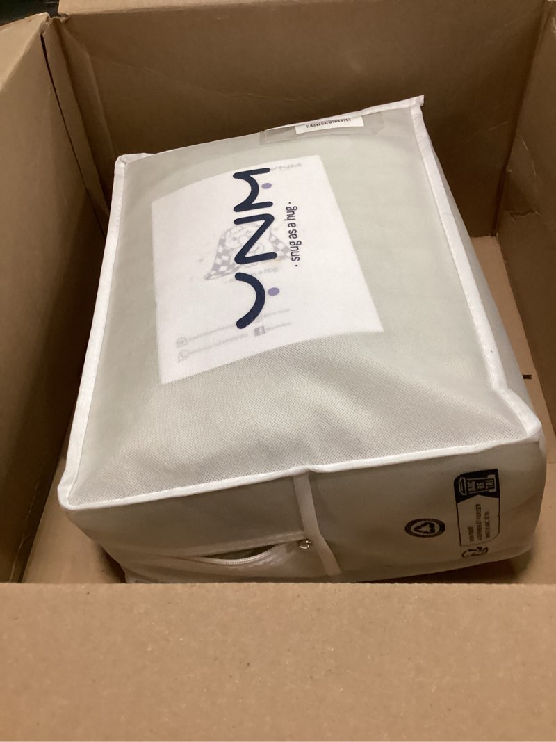 ynm weighted blanket ?çöcotton/polyester blend fabric with premium glass beads (avocado/white reversible, 60''x80'' 15lbs), suit for one person(~140lb) use on queen/king ?çª