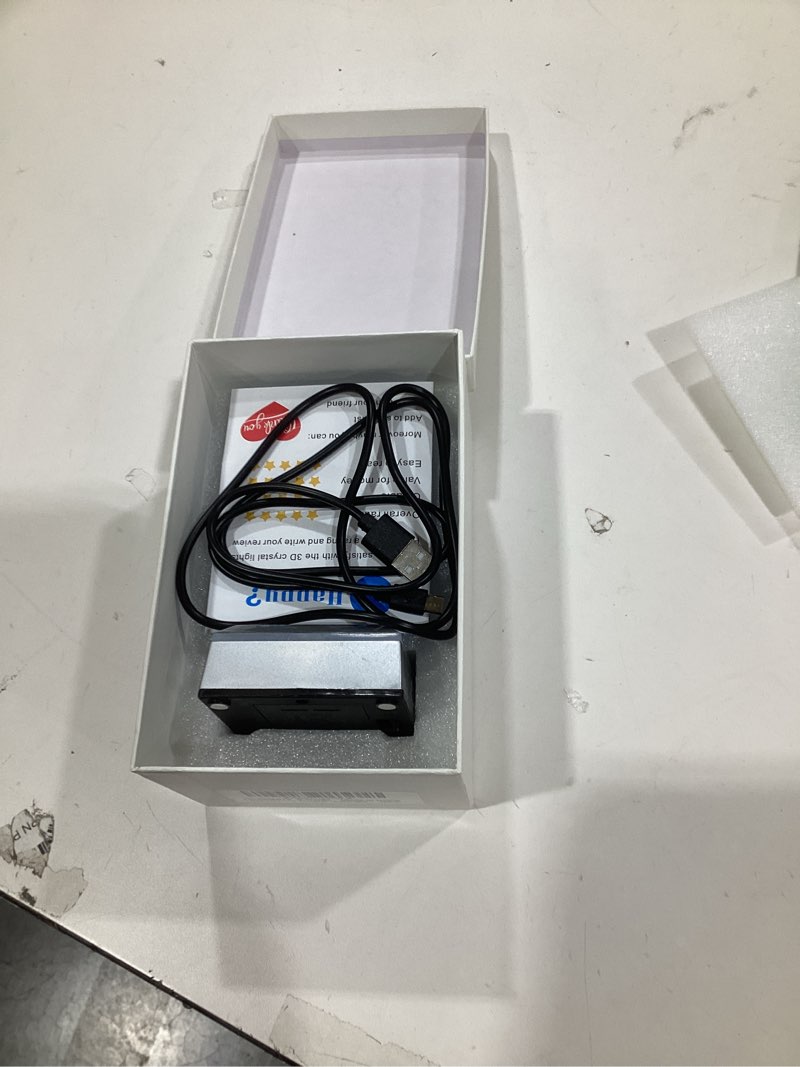 Condition photo showing Good Condition for hochance 3D ButterflyRose Crystal Night Lamp with Adjustable LED Multicolor Lights for Girlfriend, Wife - Valentine's Day, Anniversary,Birthday Presents, Christmas Gifts for Her A-ButterflyRose