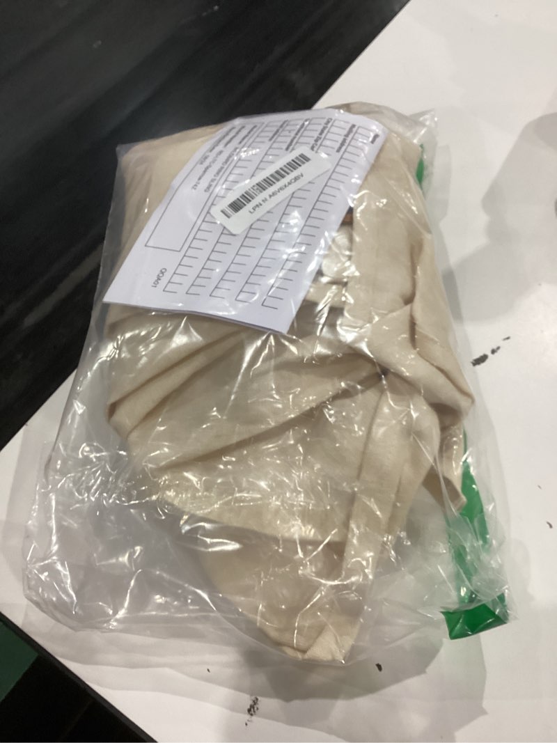 Condition photo showing Good Condition for WildBird - Ring Sling Baby Carrier - 0-36 Months (up to 35 lbs) - Standard (74") Sparrow & Bronze Ring - Front, Hip or Back Carry - Adjustable Fit - Natural Linen - Baby Essentials - New Mom Gifts Standard 74” Sparrow / Bronze