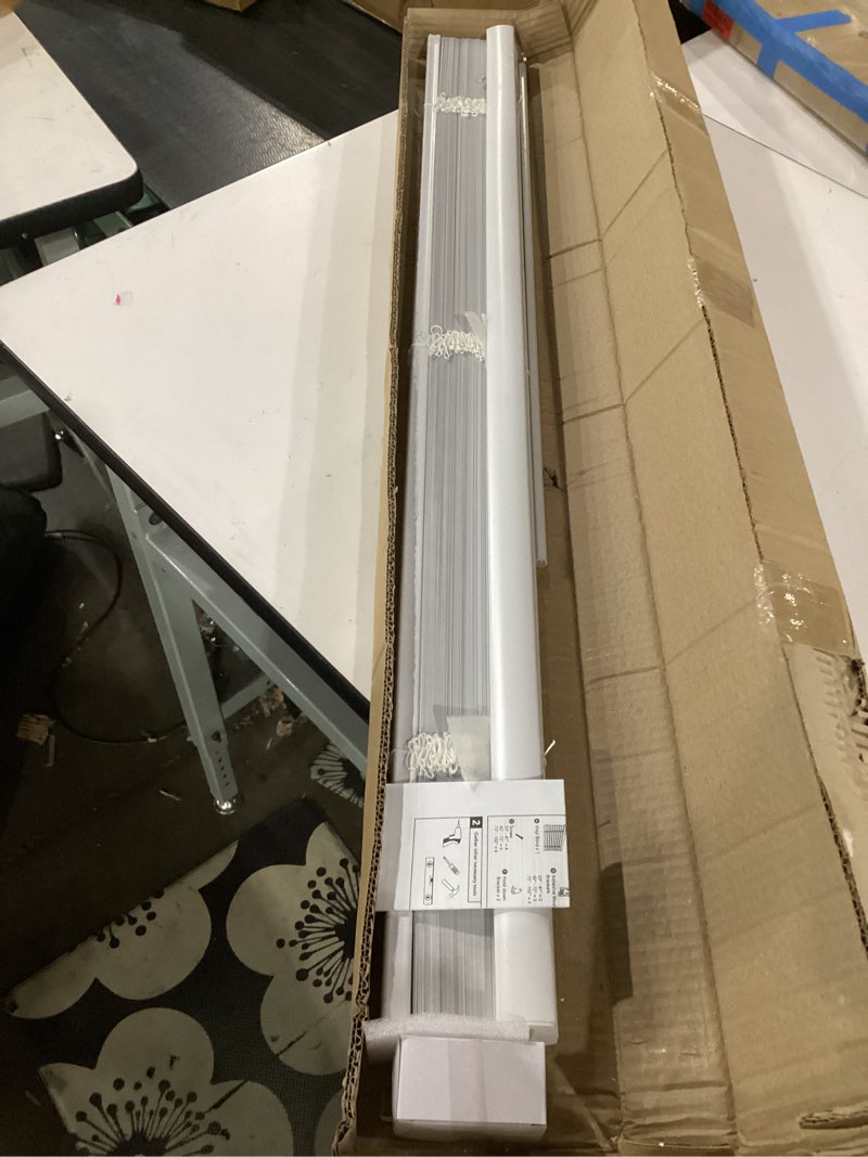 42”x84” cordless 1-inch vinyl mini blinds 