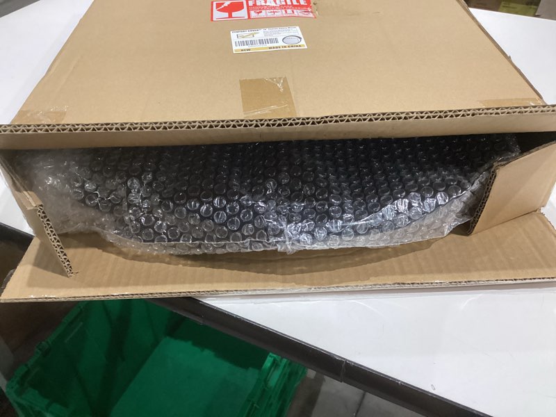 fynport cover 18’’ convex security mirror – 180° wide-angle blind spot coverage, adjustable mounting