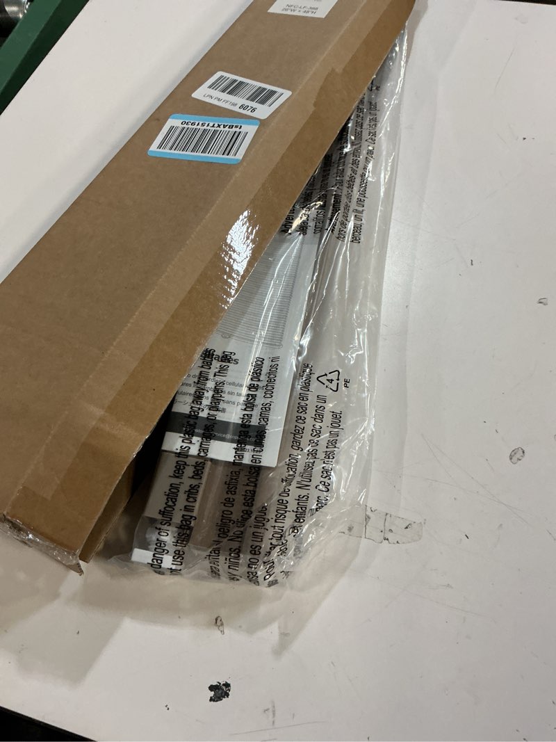Condition photo showing Good Condition for lazblinds cordless cellular shades, no tools no drill light filtering honeycomb shades pleated blinds for windows, 26'' w x 48'' h, taupe light filtering-taupe 26'' w x 48'' h