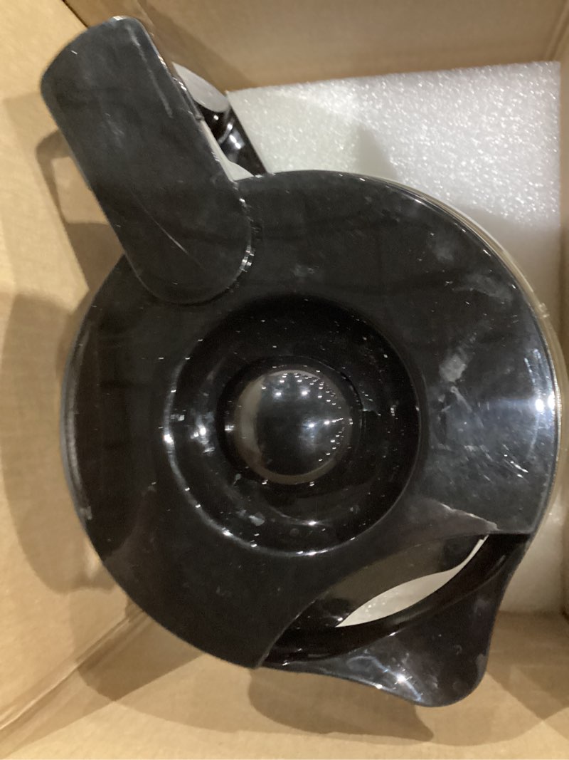 Condition photo showing New/Like New for 12-Cup Coffee Pot Replacement Compatible with Cuisinart Coffee Maker Models SS-12, SS-15, SS-16, DCC-1100BK, DCC-1200, DCC-2650, CHW-12P1, DGB-400, DGB-550BK, DGB-550BK1, DGB-625BC and DGB-700BC 1 Black