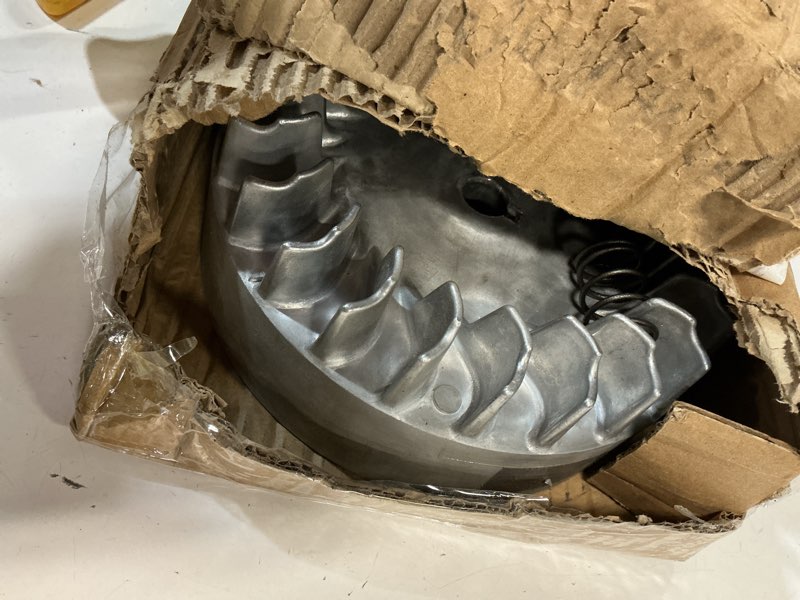 Condition photo showing Good Condition for hiaors aluminum flywheel 10krpm for predator 212cc 200cc 224cc non hemi ghost 69730 69736 196cc bsp tilly engine coleman mini bike ct200u bt200x ct200u-ex gx160 gx200 6.5hp minibike performance parts