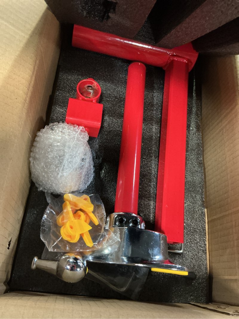 Condition photo showing Good Condition for manual tire changer duck head kit with 1.67" centering cone - upgraded cast steel mount demount tool for 16"-21" wheels - fits 2" dia post manual tire changer for car, truck, atv, trailer with cone