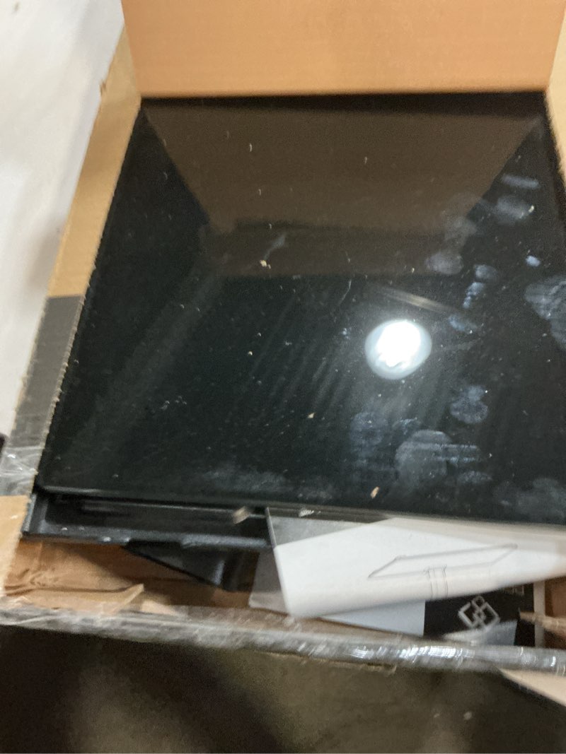 Condition photo showing As Is for PERLESMITH Swivel Universal TV Stand Mount for 32-86 Inch LCD OLED Flat/Curved Screen TVs up to 99lbs-Height Adjustable Table Top TV Stand/Base with Tempered Glass Base&Wire Management,VESA 600x400mm 32" to 86" screen