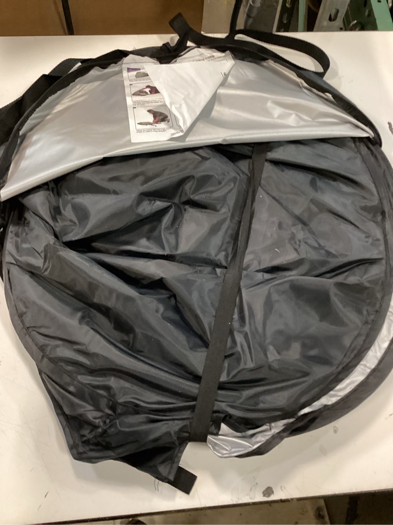 Condition photo showing Good Condition for WolfWise Pop Up Privacy Shower Tent Portable Outdoor Sun Shelter Camp Toilet Changing Dressing Room Black 47.24"L x 47.24"W x 74.8"H