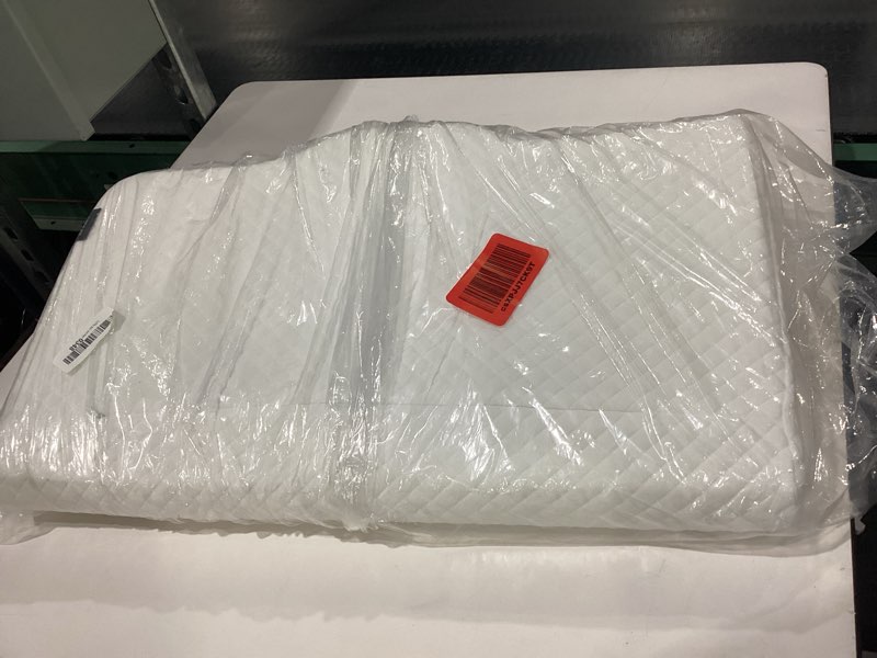 Condition photo showing Good Condition for Contour Memory Foam Pillow Orthopedic Sleeping Pillows, Ergonomic Cervical Pillow for Neck Pain - for Side Sleepers, Back and Stomach Sleepers, Free Pillowcase Included (Firm & Queen) White Queen(24*15*4.8 inches)