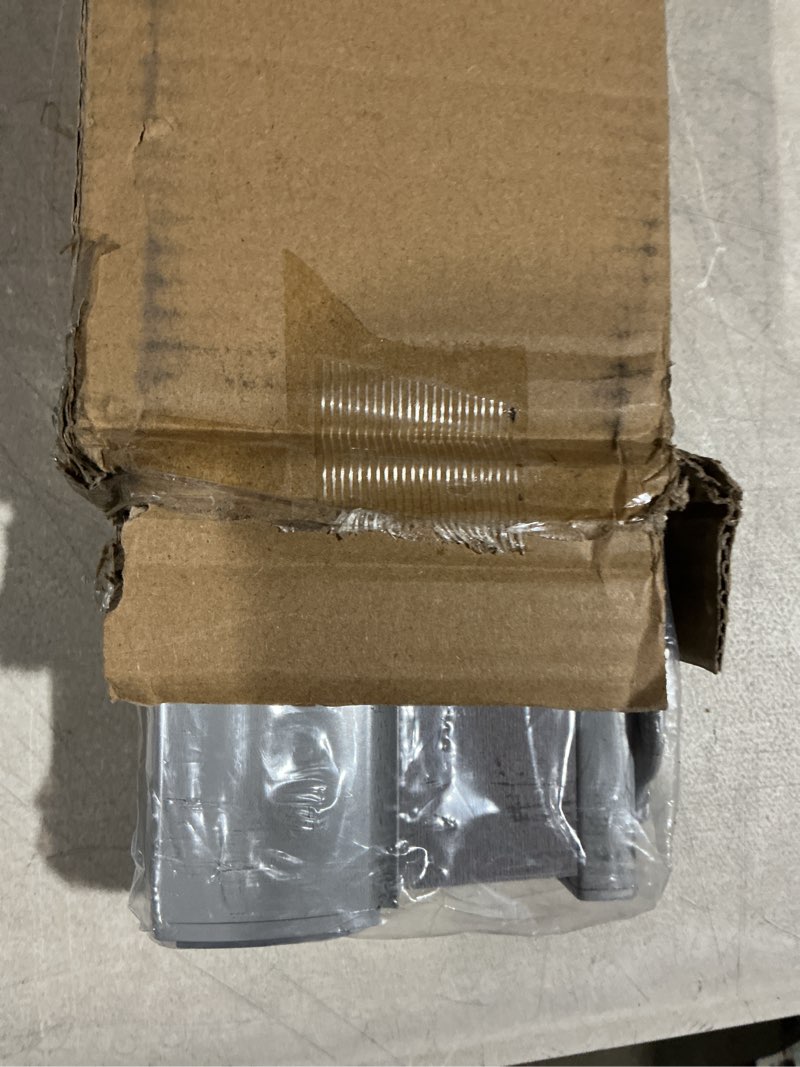 Condition photo showing Good Condition for no drill cellular shades for indoor windows, thermal insulating & noise reducing honeycomb blinds, free stop cordless blackout shades, grey, 33" w x 64" h 33"w x 64"h grey(blackout)