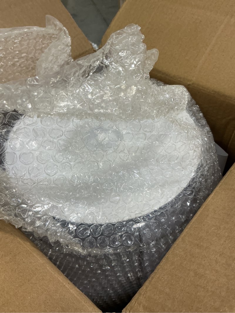 Condition photo showing Good Condition for grain dispenser, 360° rotating storage container, 6 grid food dispenser with storage sealed lid, rice dispenser for grains, beans, rice, peanut, barley m-white