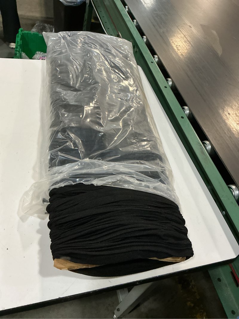 Condition photo showing As Is for drain-sleeve 4-in x 100-ft pre-loaded filter sock black