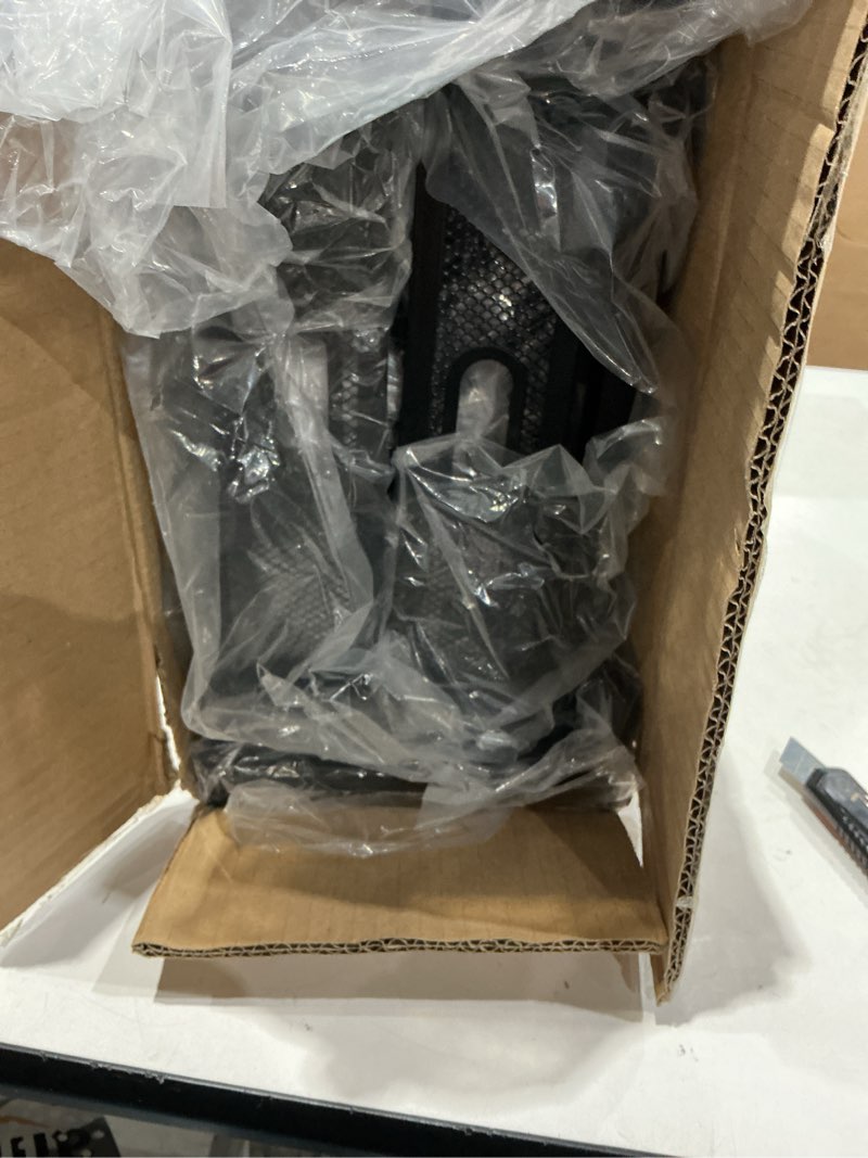 Condition photo showing New/Like New for 2 pack 18.5in-depth under sink organizer with next-gen ball-bearing slides,2-tier precision mesh pull out cabinet storage for bathroom&kitchen,height adjustable drawers shelf,anti-rust-black black 2 pack-18.5"dx12.4"-16.5"h