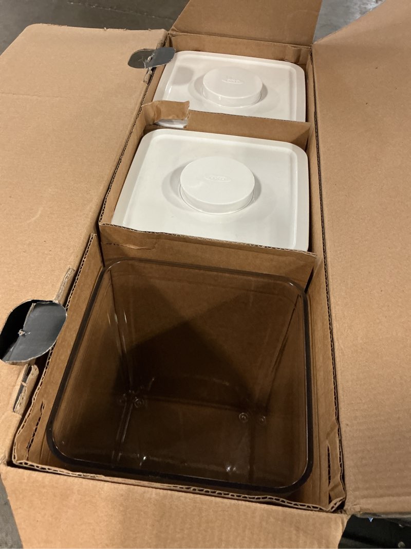 Condition photo showing Good Condition for oxo new good grips 6-piece pop container bulk set