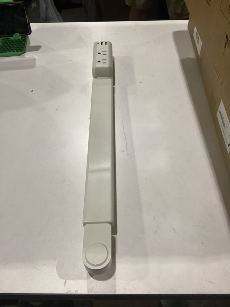 Condition photo showing New/Like New for electrical outlet extender 2 usb-a, 1 usb-c and 2 ac electrical outlet extender stick, extends 22"-34", 180° rotating wall outlet extender for hard-to-reach extension cord extender behind sofa 2p (1)