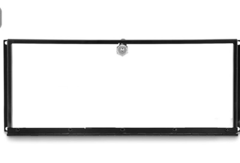 Elite Core Transparent Security Panels with Lock (4U)