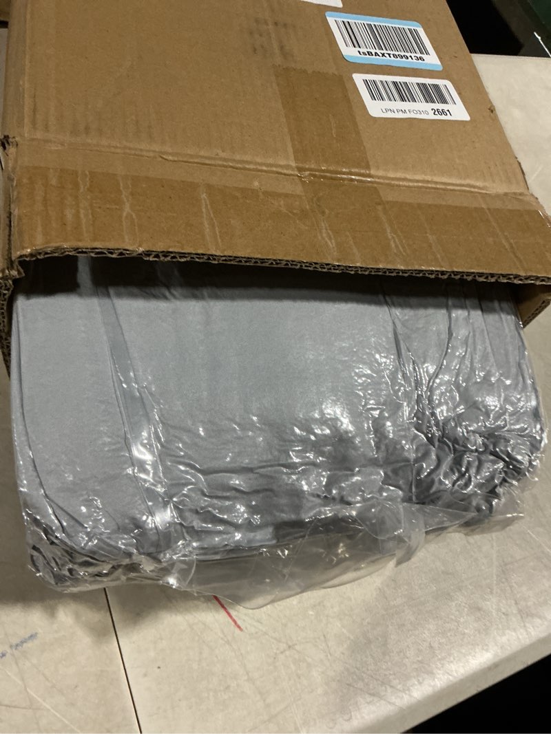 Condition photo showing Good Condition for Japanese Floor Mattress, 4" Thicken Futon Mattress Tatami Mat, High Density Foam Support for Adult Kids Sleep, Portable Futon Sofa Bed for Camping, Pet Mat, Twin 80"x 39"?Silver Gray? Silver Gray Twin (80”L × 39“W)