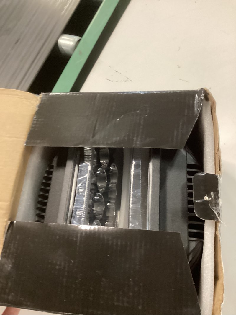 Condition photo showing Good Condition for partsam 2pcs h6054 led headlights 7x6 5x7 headlamp anti-glare hi/low sealed beam lights compatible with cherokee xj wrangler yj etc black