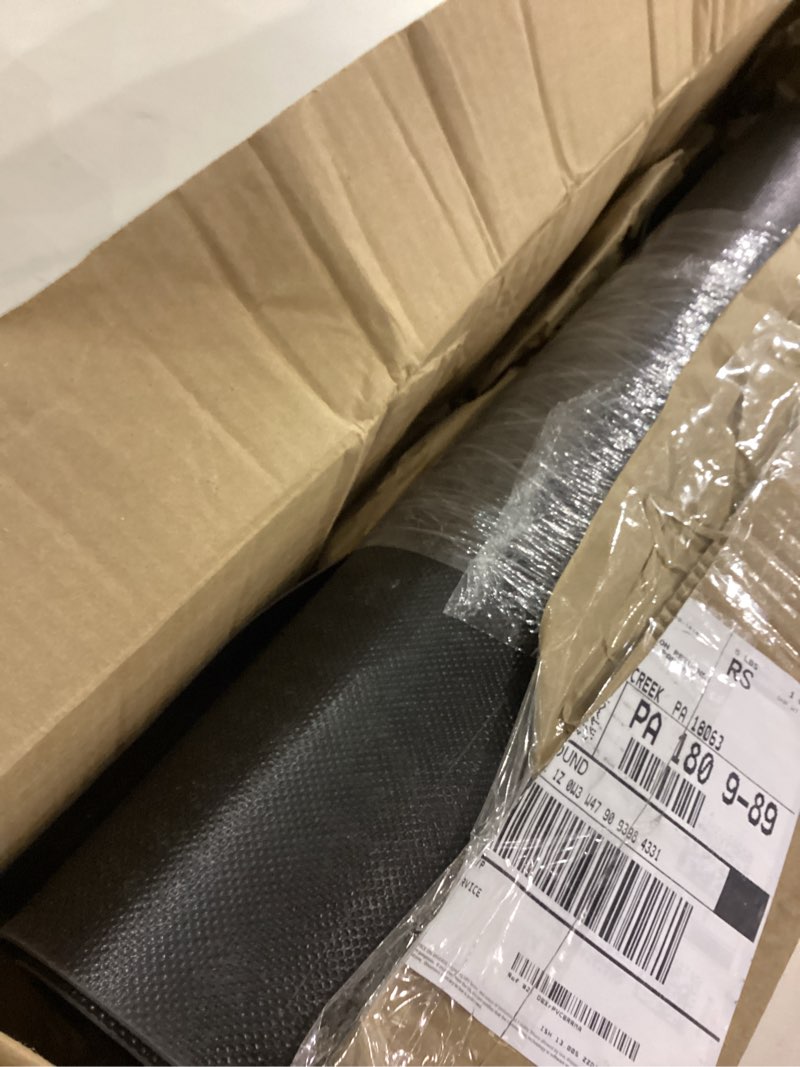 Condition photo showing New/Like New for OLANLY Front Door Mat Indoor Outdoor Entrance, Waterproof Heavy Duty Doormat, Fade Resistant, Low Profile, Easy Clean Patio Porch Welcome Floor Mats for Entry, 47x23, Black 47" x 23" Black