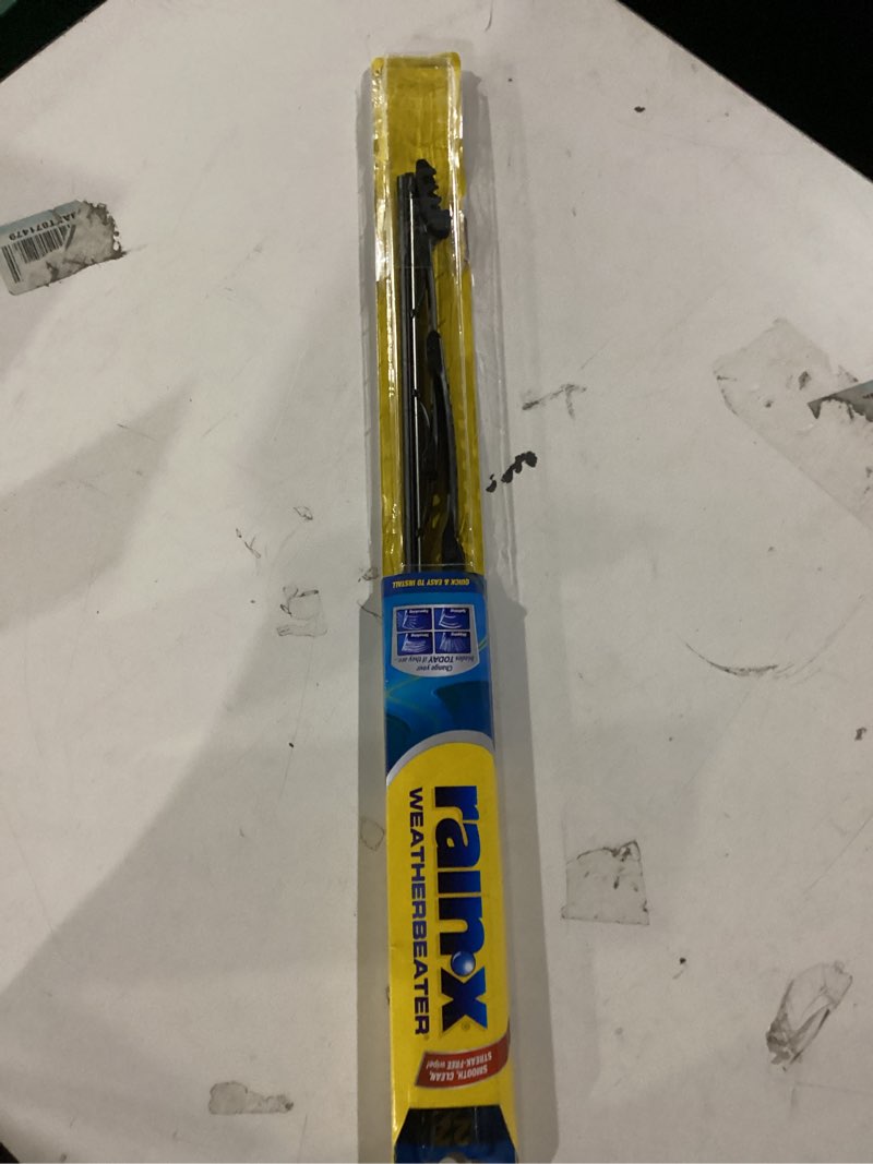 Condition photo showing New/Like New for Rain-X RX30222 WeatherBeater Wiper Blades, 22" Windshield Wipers (Pack Of 1), Automotive Replacement Windshield Wiper Blades That Meet Or Exceed OEM Quality And Durability Standards 22" Pack of 1
