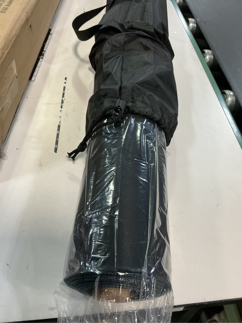 Condition photo showing Good Condition for vevor poker table top, 70 x 35 inch poker mat for table, 6-8 players foldable poker table top with carrying bag, folding poker table topper for poker games, poker room, rectangle, black
