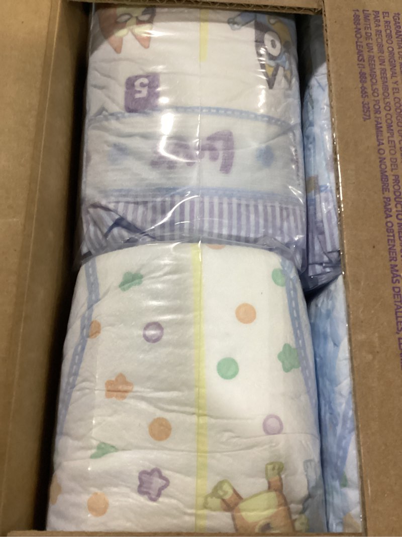 Condition photo showing Good Condition for luvs diapers - size 5, 172 count, bluey platinum protection baby diaper size 5 172