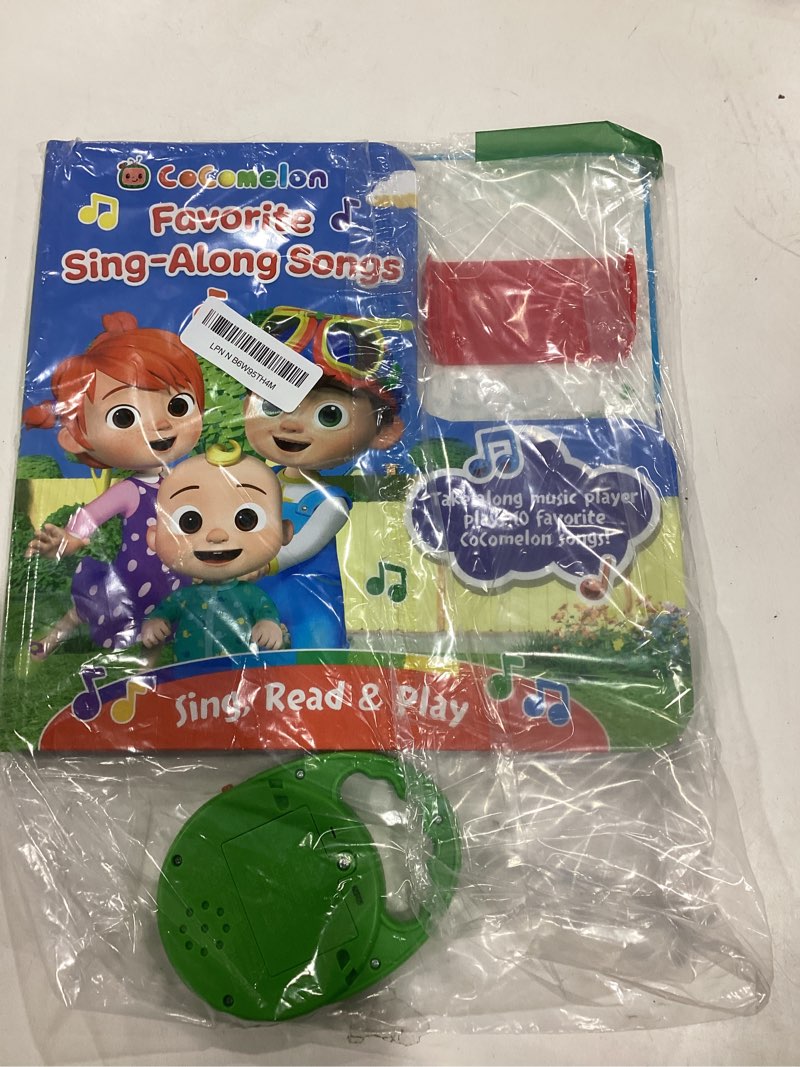 Condition photo showing Good Condition for CoComelon Favorite Sing-Along Songs - Children's Deluxe Music Player Toy and Board Book Set, Ages 1-5