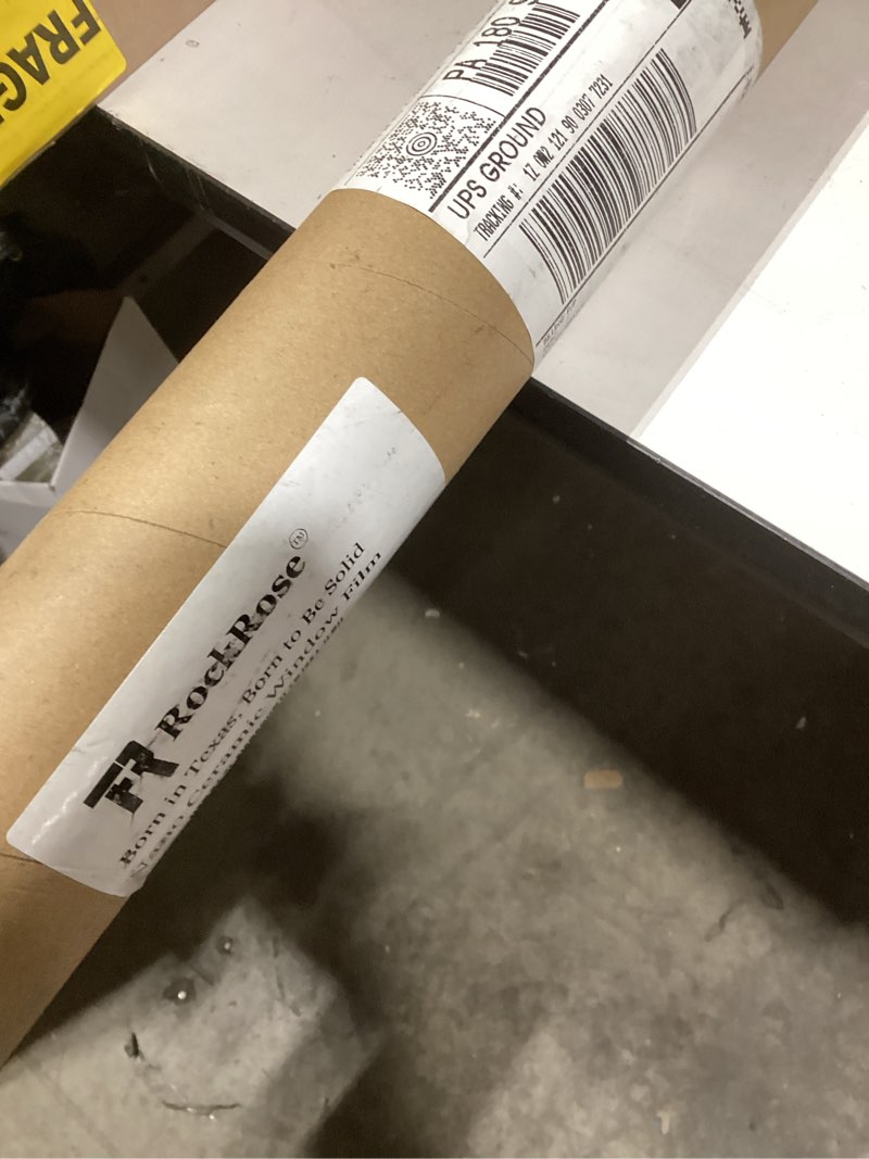 Condition photo showing New/Like New for RockRose 5% Nano Ceramic Car Window Tint 40 in x 5FT 2PLY Privacy Film Heat Block, 99% UVR, and 85% 