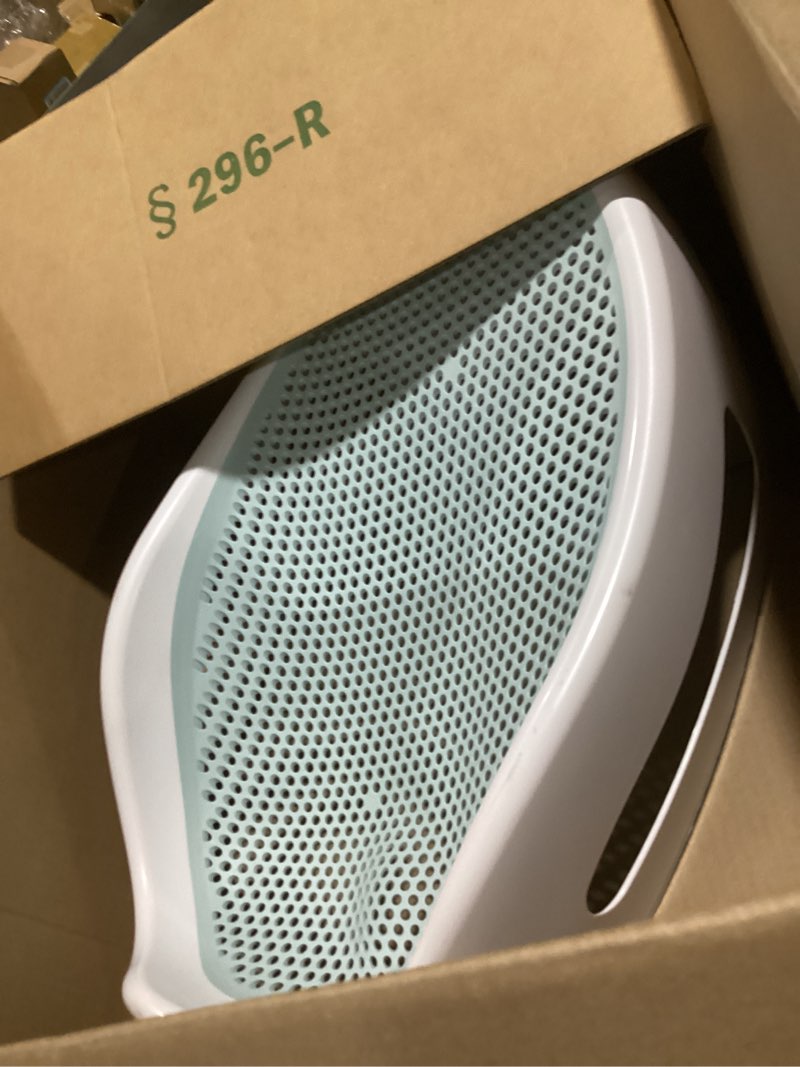 Condition photo showing Good Condition for angelcare baby bath support (aqua) | ideal for babies less than 6 months old bath support blue