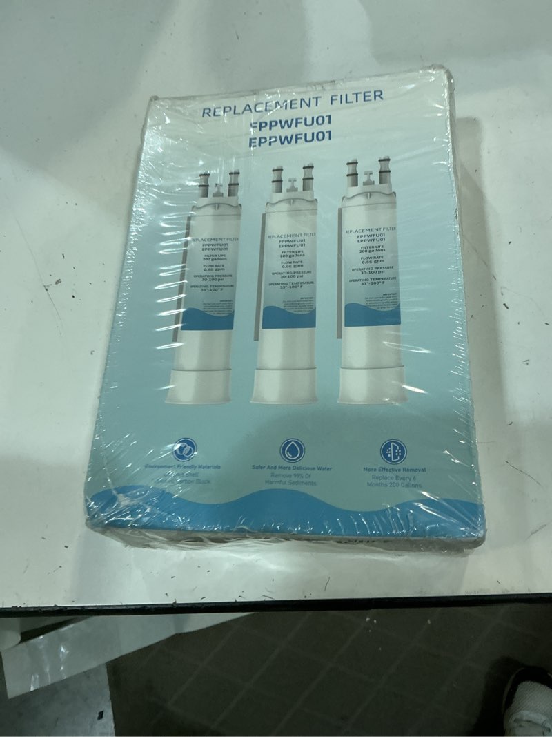 Condition photo showing New/Like New for fppwfu01 water filter replacement compatible with fppwfu01 water filter, eppwfu01, eppwf01 (3pcs) white-3pcs 3