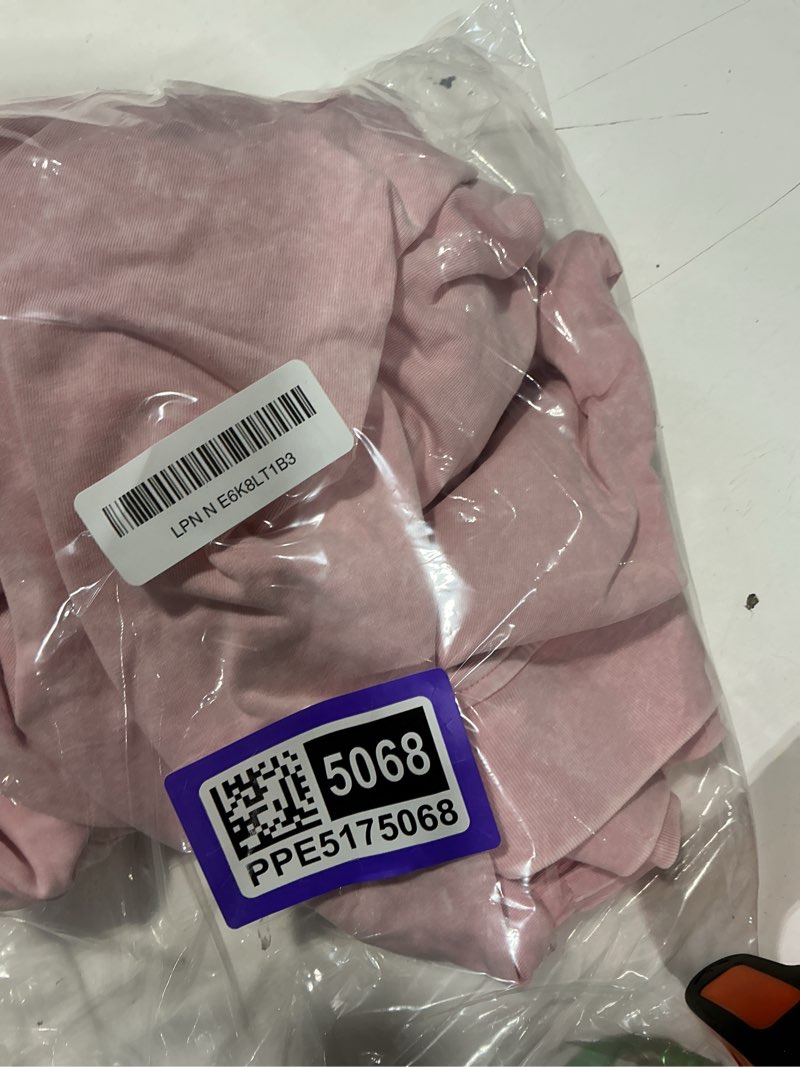 Condition photo showing Good Condition for opemiby summer sets women 2 piece outfits sleeveless tank and elastic waist skort travel vacation matching athletic set large vintage washed pink