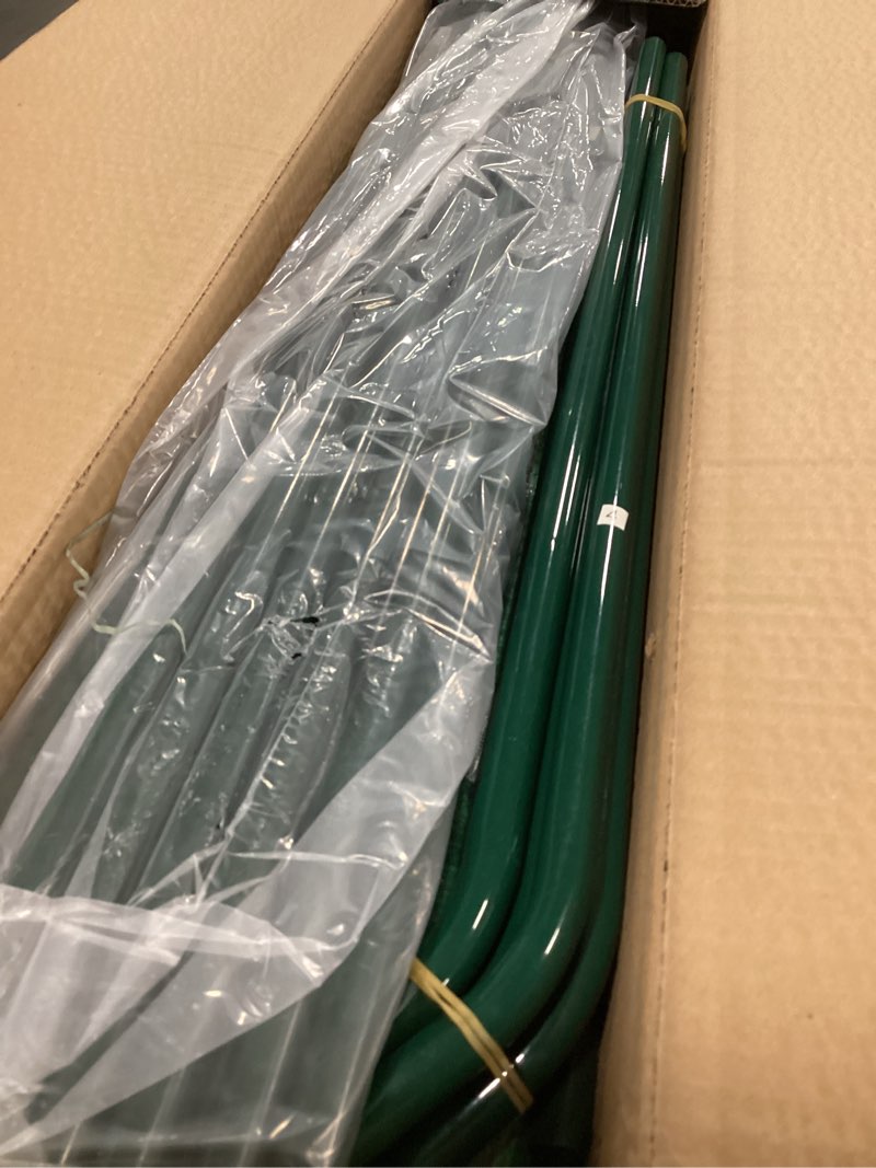 Condition photo showing New/Like New for Aoodor 6 x 3 x 3 ft Mini Greenhouse with 2 Zipper Doors, Water-Resistant, UV-Protected for Flowers, Vegetables, and Herbs, Includes 3 Covers Green / Transparent / Mesh 6 x 3 x 3 ft