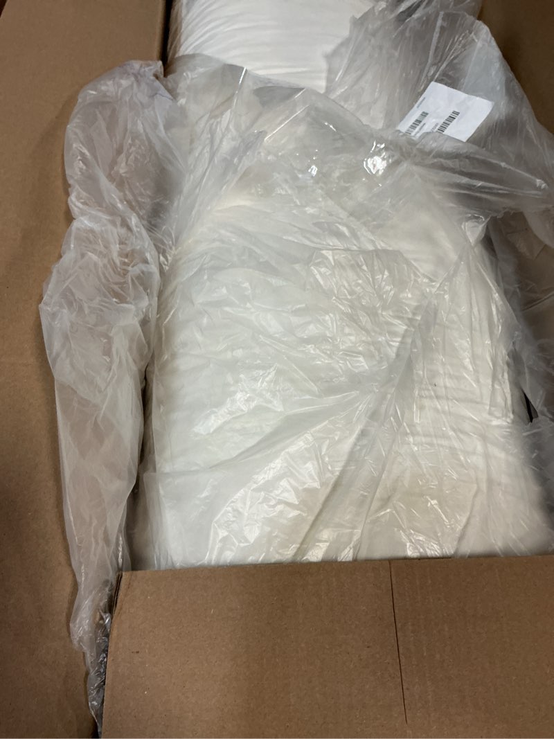 Condition photo showing Good Condition for body pillow shredded memory foam & cooling double case cover huggable pillows 20x54 inches (white, 3d loft quilted (20 * 54in)) white 20 x 54 in body pillow (3d loft quilted)