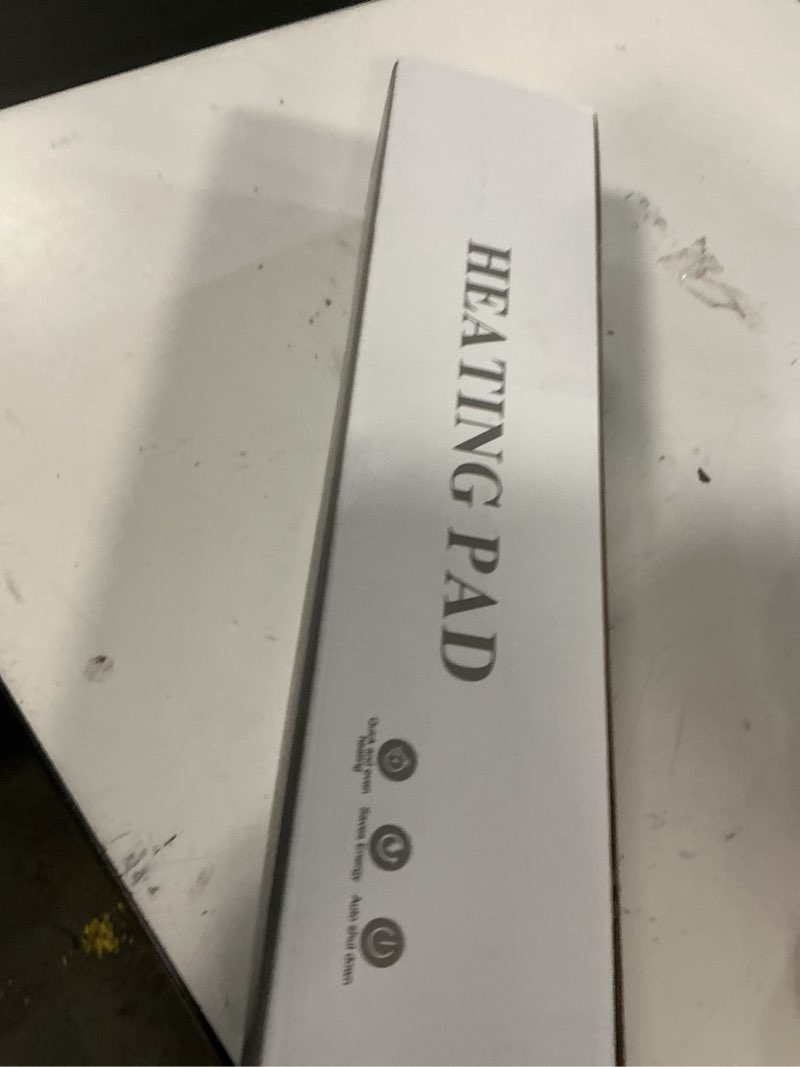 Condition photo showing New/Like New for La Phaze Heating Pad for Back, Neck & Shoulder Pain Relief | 9 Heat & 4 Timer Settings | Fast Heating, Machine Washable Cover | for Home & Office Use (17x33 Inches)