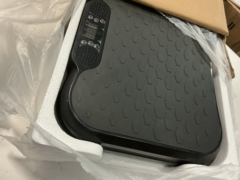 Condition photo showing Good Condition for vibration plate exercise machine,vibration plate for lymphatic drainage power vibration plate machine support 450 lbs 250 adjustable speeds,vibrating plate shake plate weight loss black