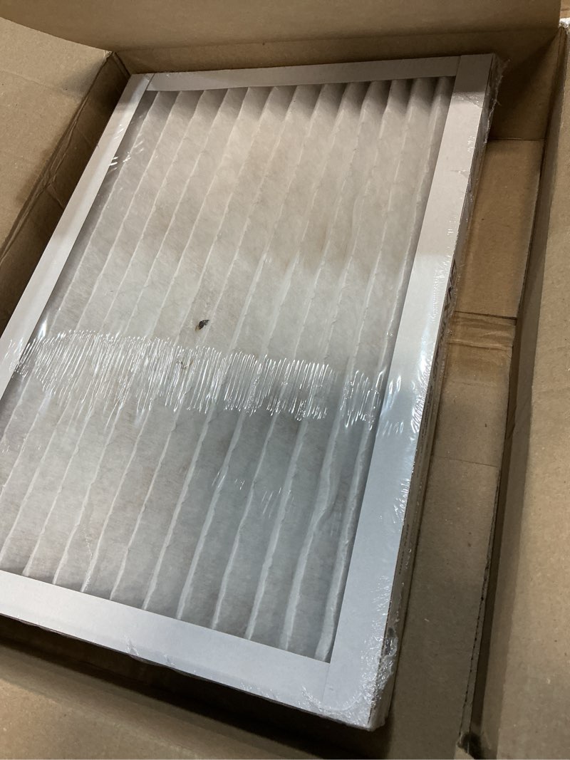 Condition photo showing New/Like New for BNX TruFilter 14x20x1 Air Filter MERV 8 (4-Pack) - MADE IN USA – Dust & Pet Defense Electrostatic Pleated Air Conditioner HVAC AC Furnace Filters for Dust, Pet, Mold, Pollen MPR 600 – 700 & FPR 5 MERV 8 14x20x1 4-Pack