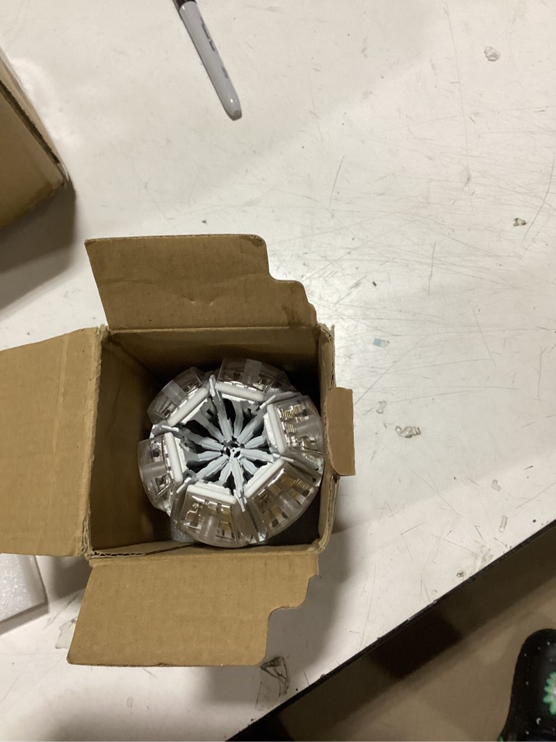 Condition photo showing As Is for sansi 10,000 lumens a21 led light bulb, super bright 650w equiv. e26 light bulb with wide 270° beam angle, 5000k daylight non-dimmable safe 65w bulb for workshop garage church supermarket