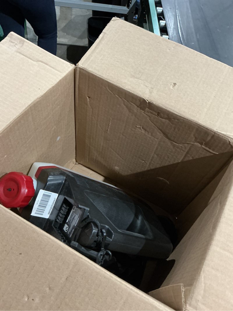 Condition photo showing As Is for hoover commercial electrostatic sprayer, 1/2 gallon cleaning and disinfectant spray machine, rechargeable battery, interchangeable nozzle sizes, cordless multipurpose cleaner machine